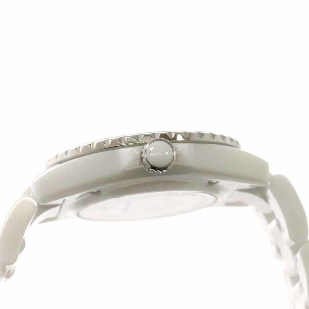 Chanel Mademoiselle J12 La Pausa H7481 Limited Edition Men's Watch White Cera... - Picture 6 of 7